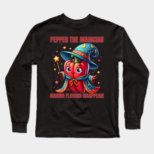 Pepper the Magician - Spicy Spells Long Sleeve T-Shirt